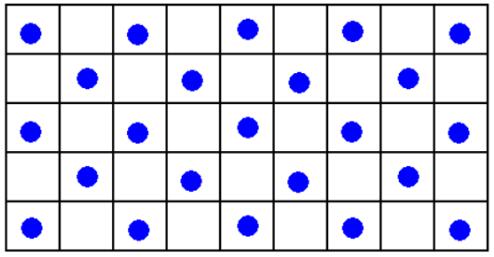 確定防靜電地板測試點