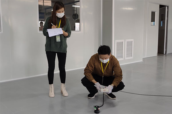 防靜電不發(fā)火地坪檢測